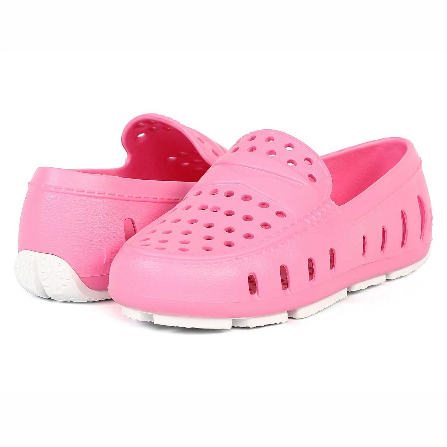 Kids Prodigy Pink Carnation Bright White Loafers