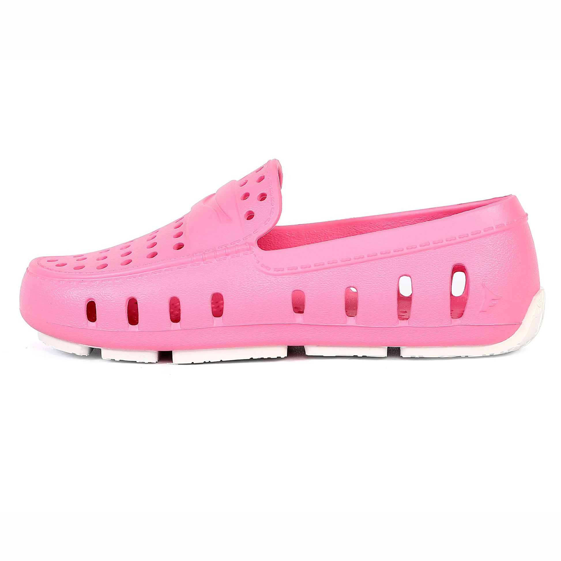 Kids Prodigy Pink Carnation Bright White Loafers