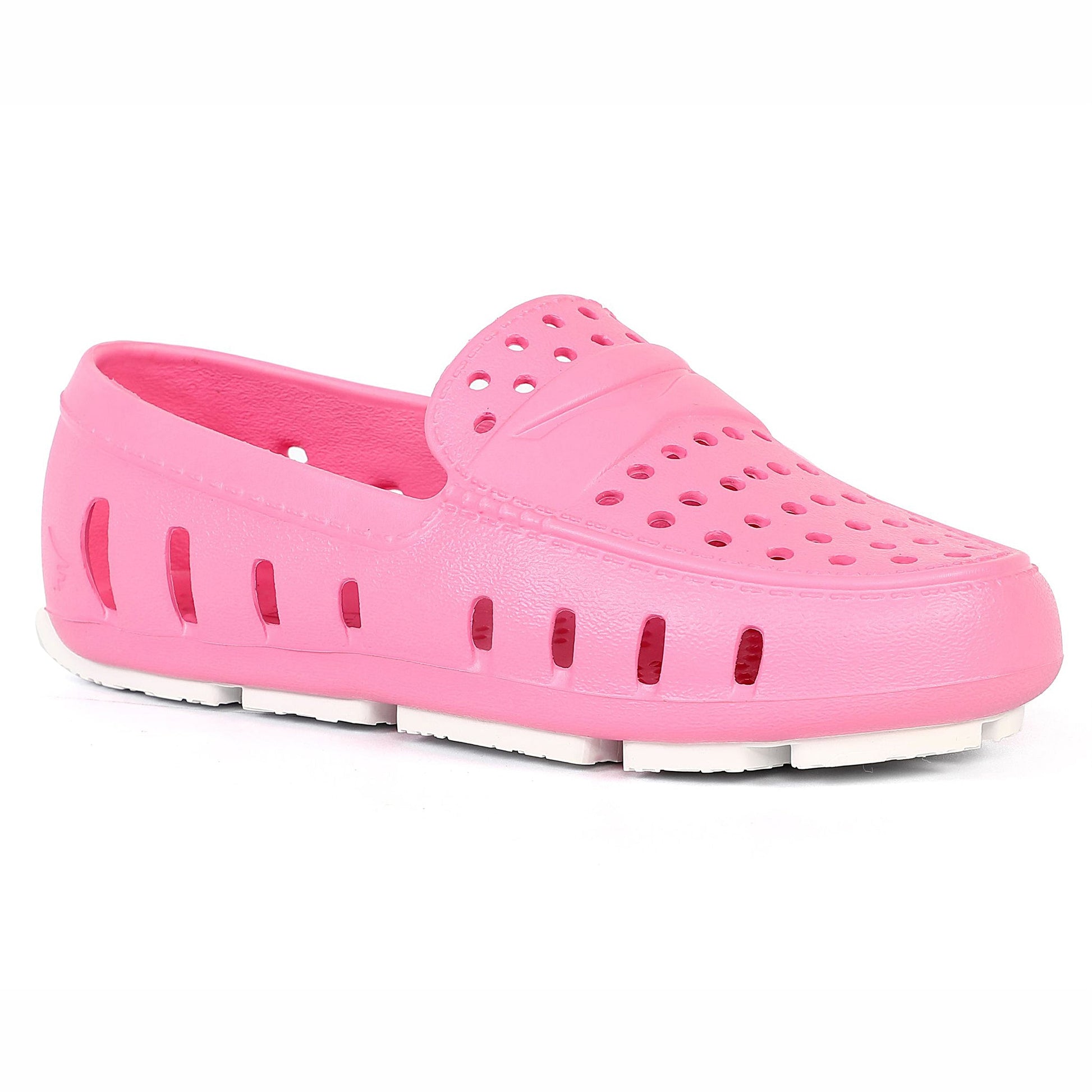 Kids Prodigy Pink Carnation Bright White Loafers