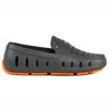 kids prodigy asphalt flame orange loafers