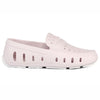 kids prodigy dusty pink bright white loafers