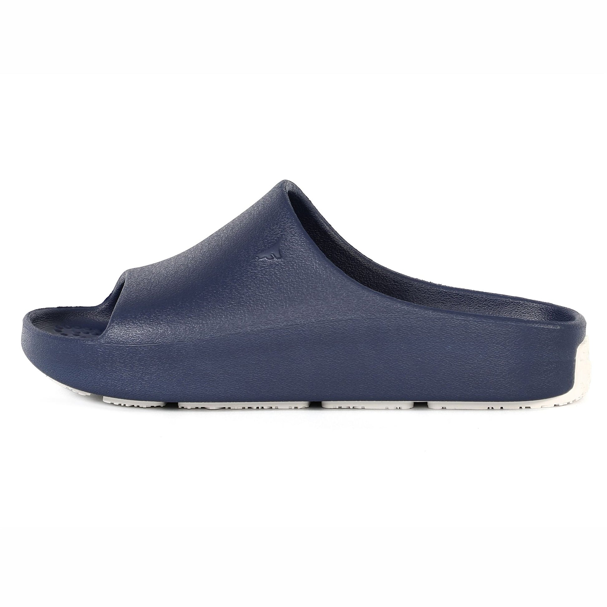 NAVY PEONY/BRIGHT WHITE LANE-4 KIDS SLIDE