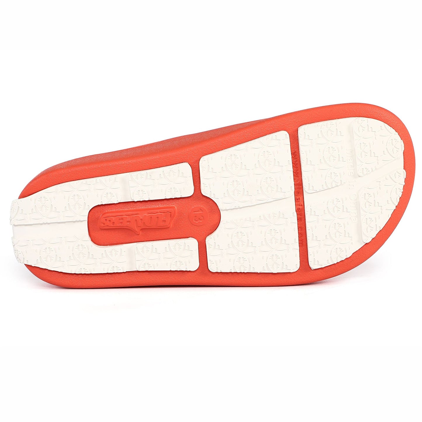 ORANGE/BRIGHT WHITE LANE-4 SLIDE - FINAL SALE