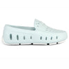 kids anchor baby blue/bright white loafer