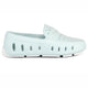 kids anchor baby blue/bright white loafer