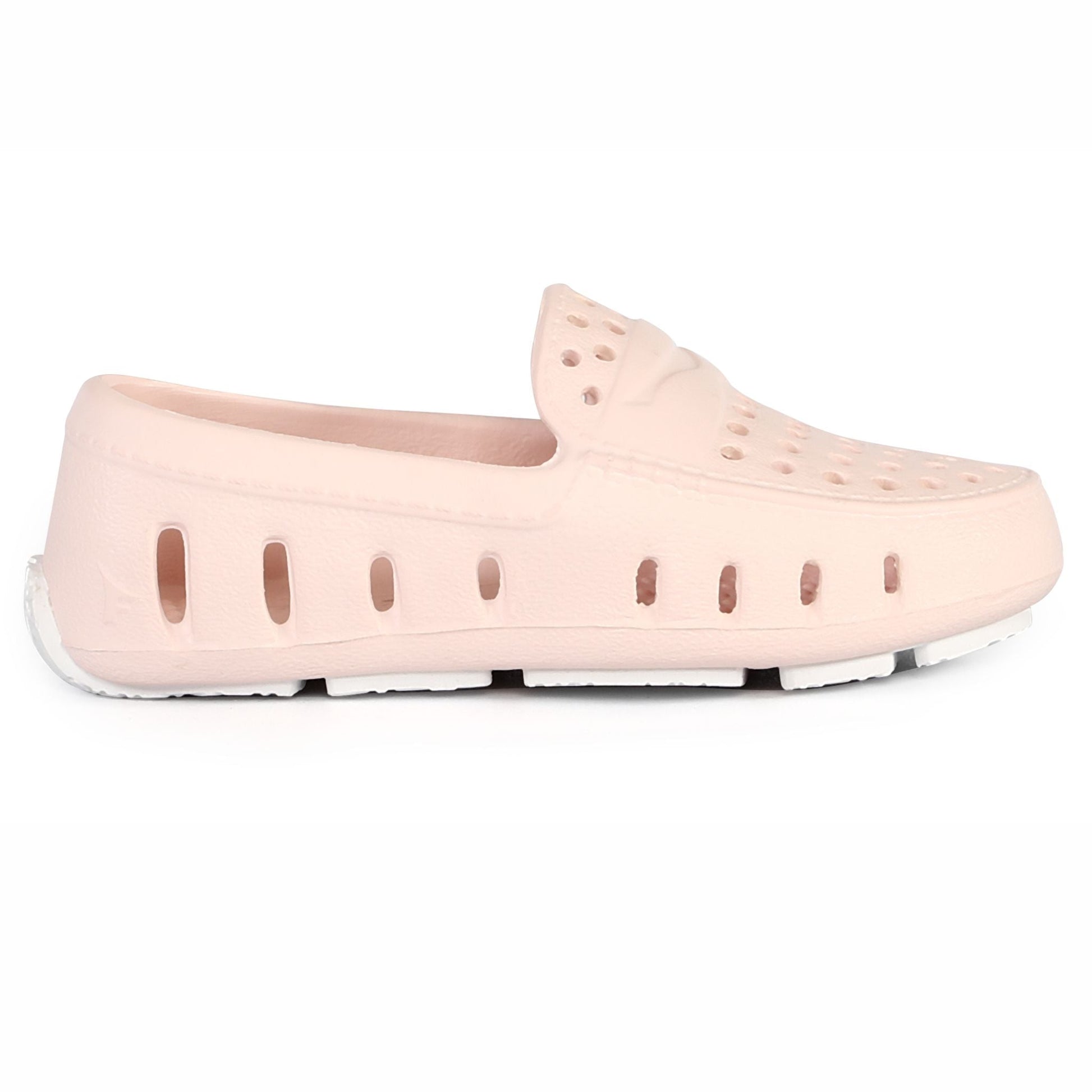 kids anchor baby pink/bright white loafer,C3