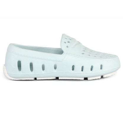 kids anchor baby blue/bright white loafer,C3