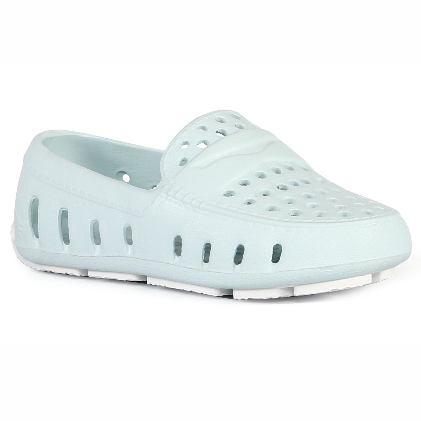 Kids Anchor Baby Blue/Bright White Loafer