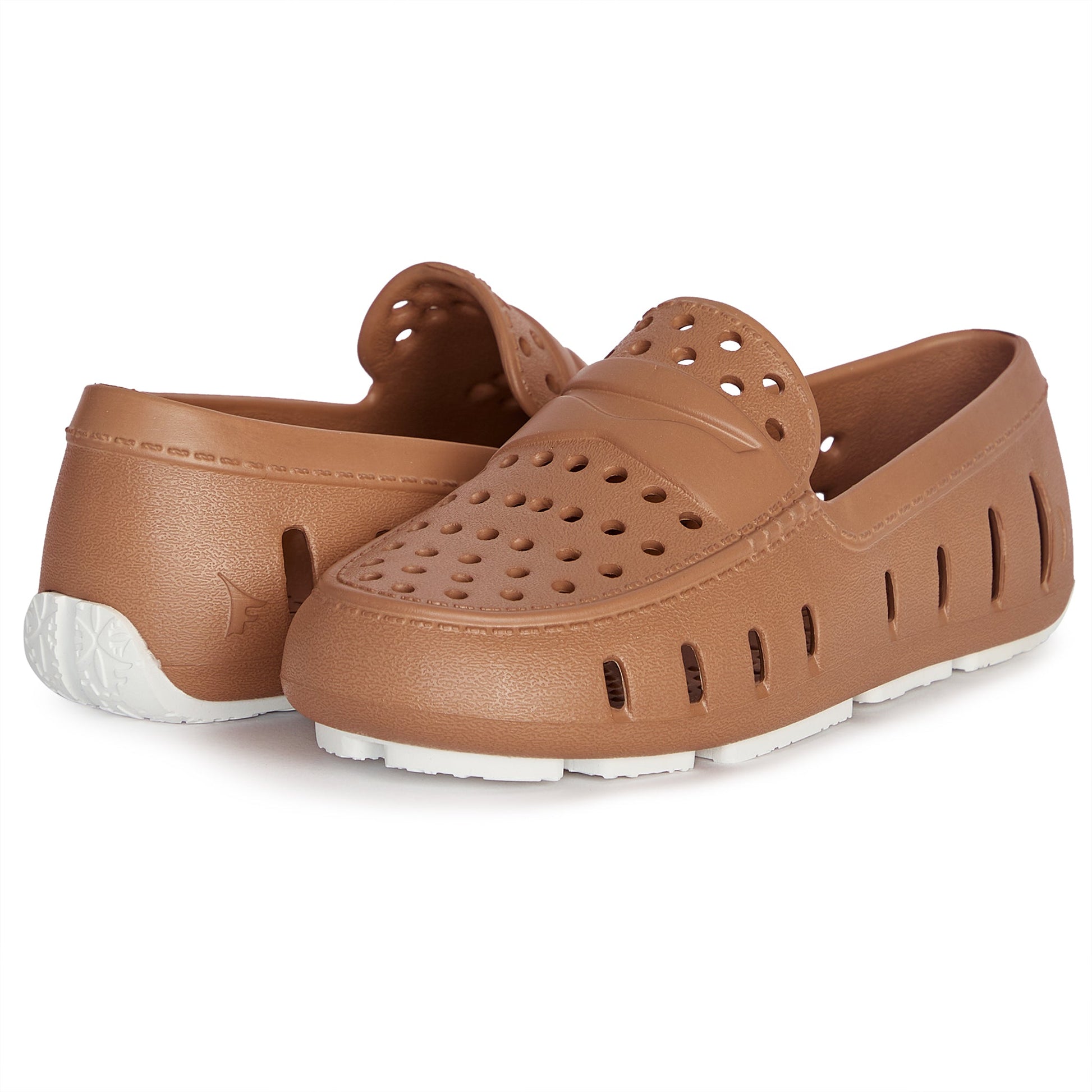 Kid’s Prodigy Driver Foam Shoe | Tan/Bright White