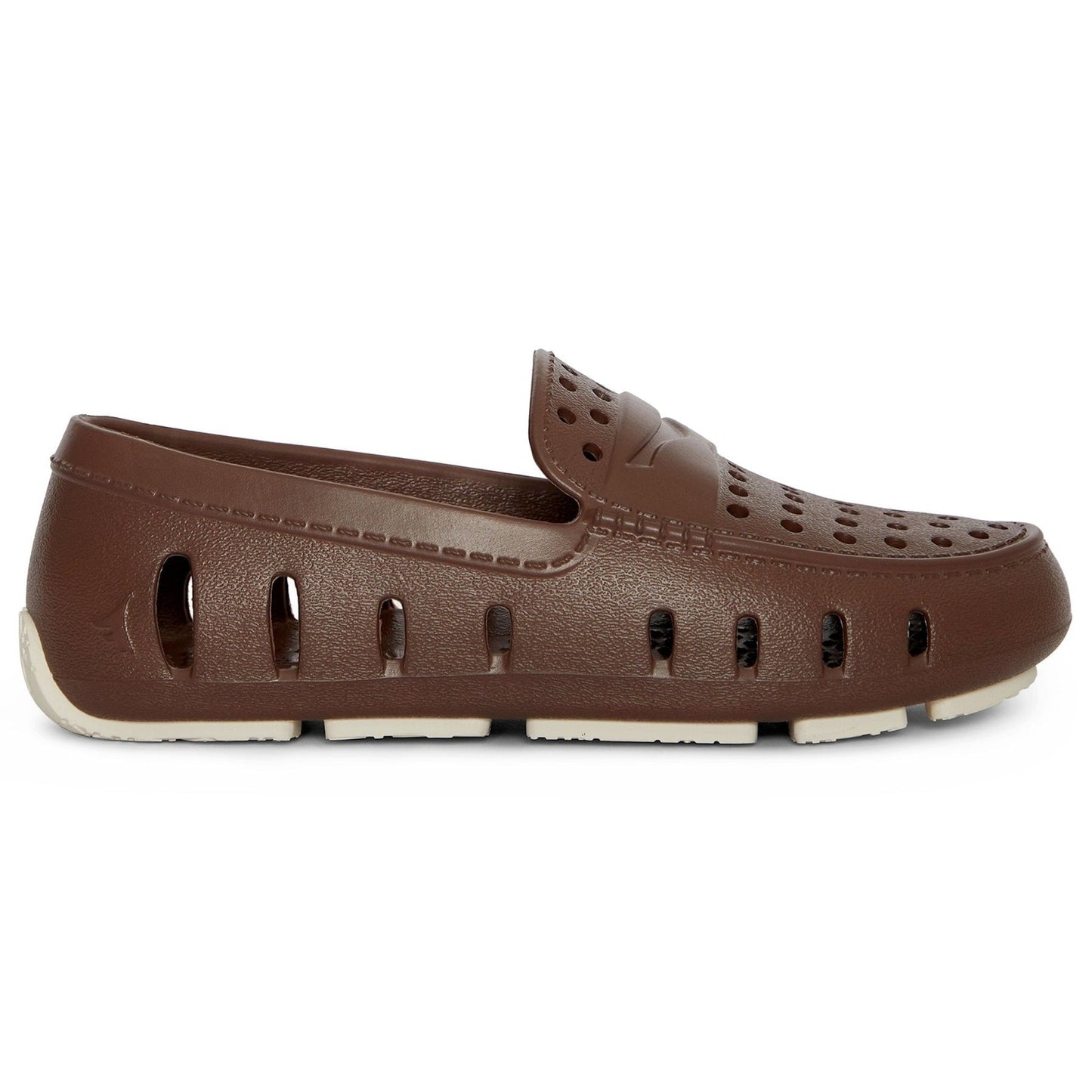 kids prodigy driftwood brown coconut loafers,C4