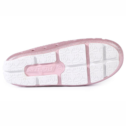 Kids Prodigy Pink Sparkle Bright White Loafers