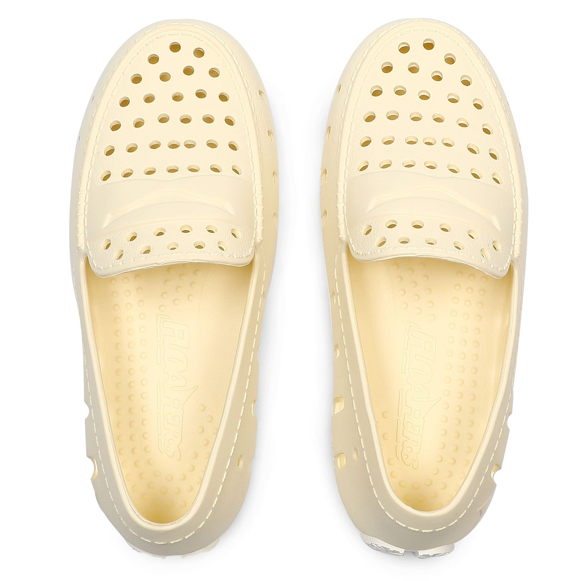 Kids Prodigy Lemon Icing Bright White Loafers