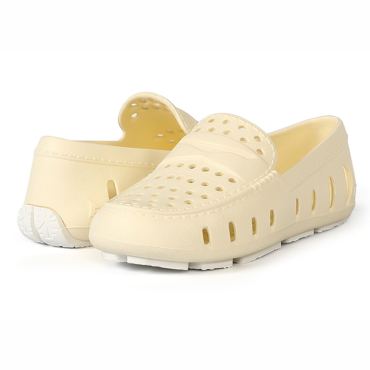 Kids Prodigy Lemon Icing Bright White Loafers