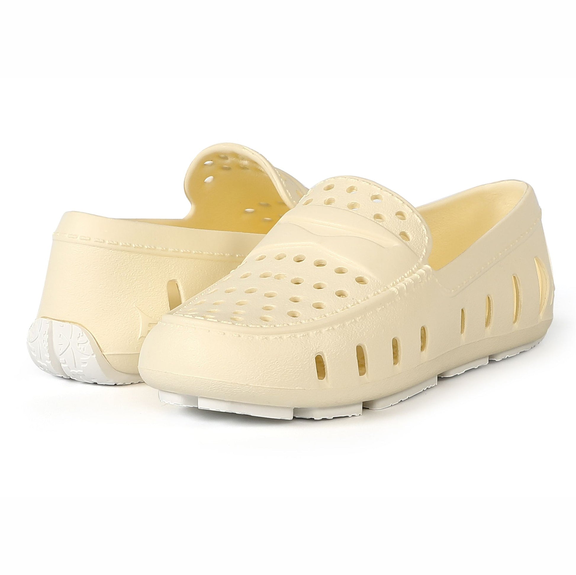 Kids Prodigy Lemon Icing Bright White Loafers