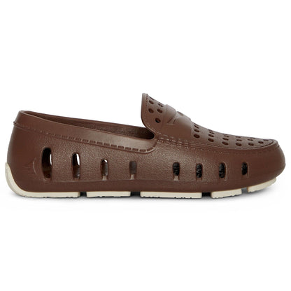 kids prodigy driftwood brown coconut loafers,C4