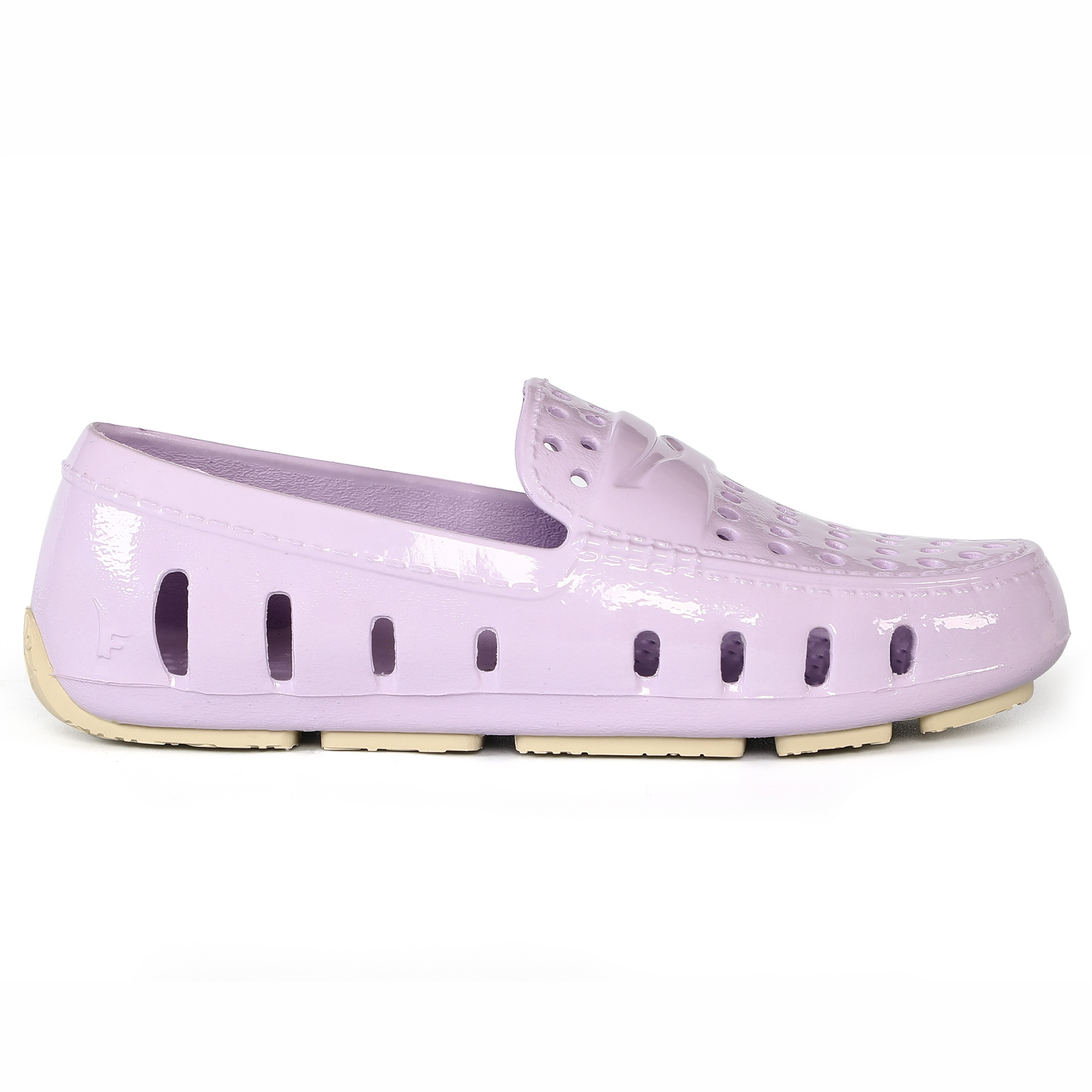 Kids Prodigy Dusty Pink Lilac Patent Loafers
