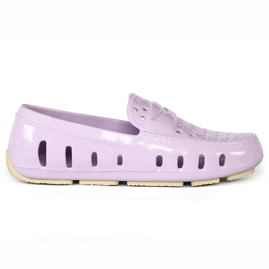 Kids Prodigy Dusty Pink Lilac Patent Loafers