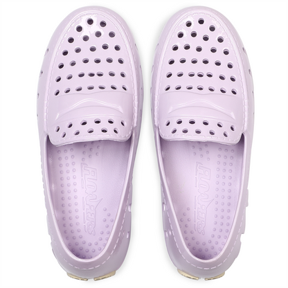 Kids Prodigy Dusty Pink Lilac Patent Loafers