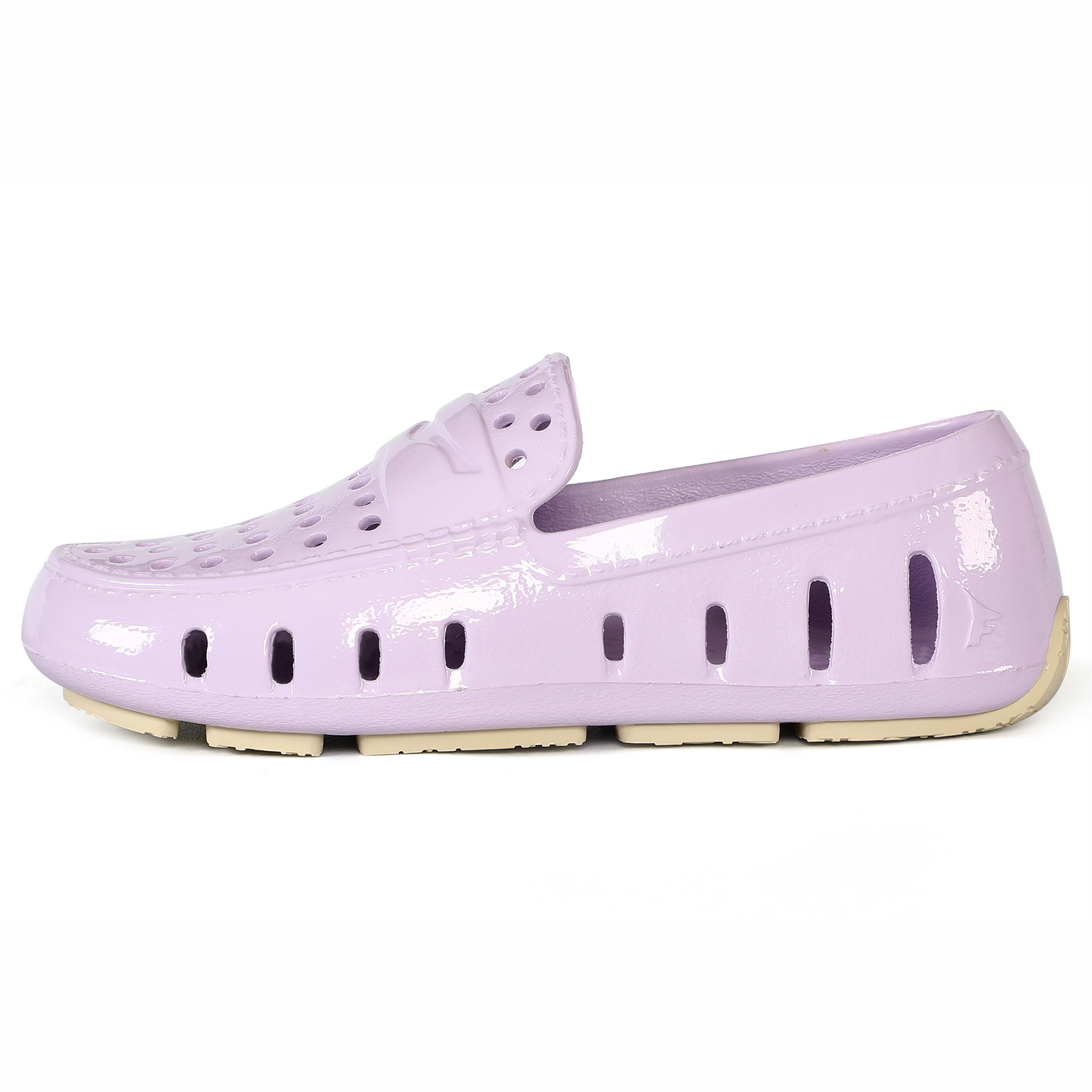 Kids Prodigy Dusty Pink Lilac Patent Loafers