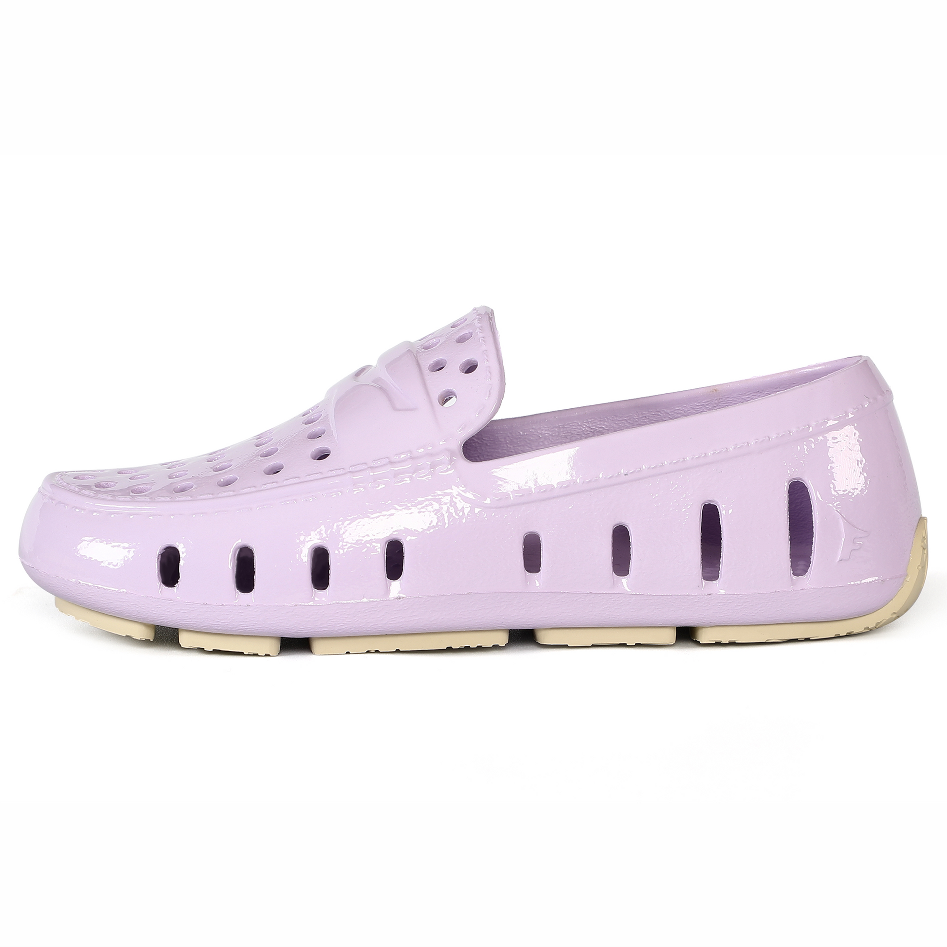Kids Prodigy Dusty Pink Lilac Patent Loafers