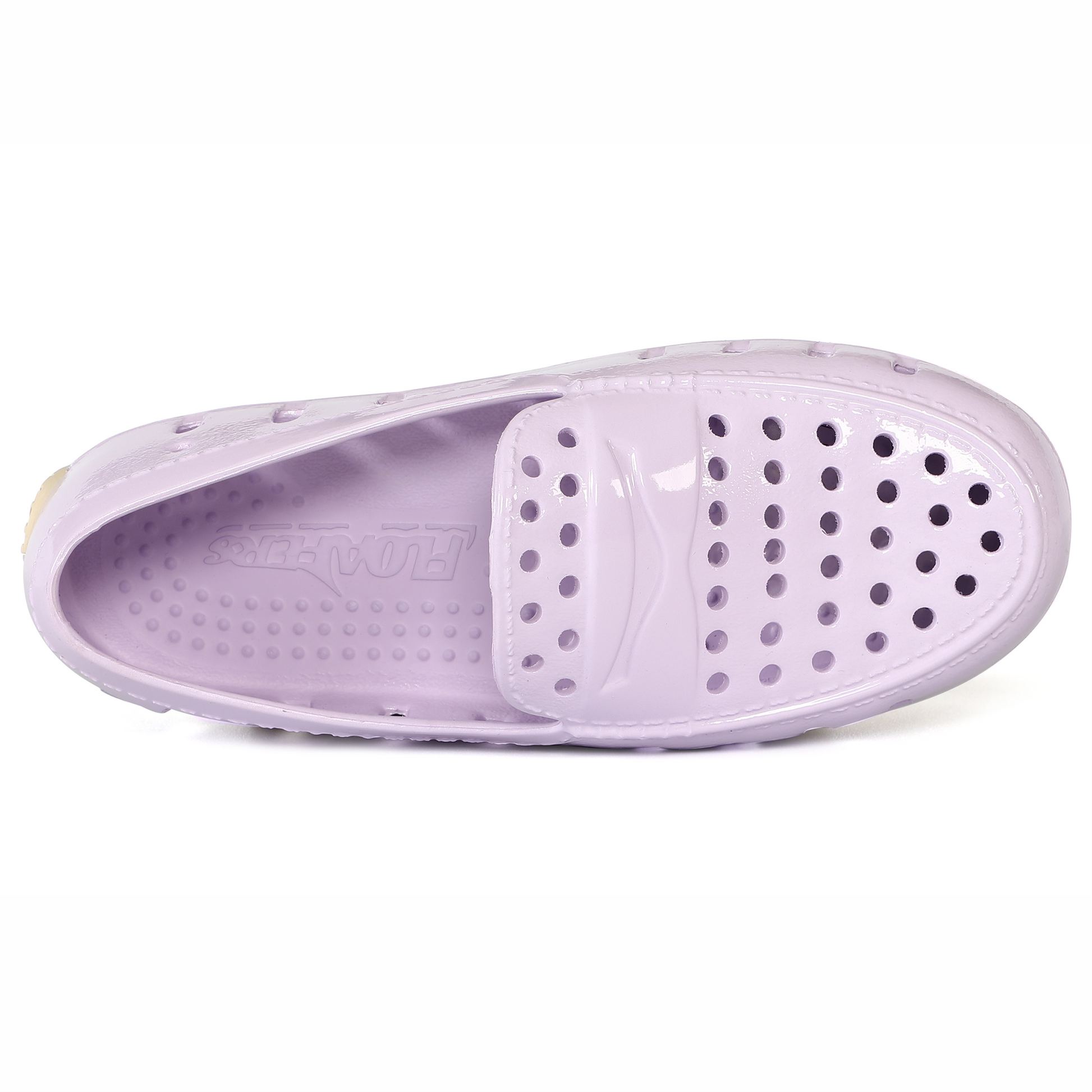 Kids Prodigy Dusty Pink Lilac Patent Loafers