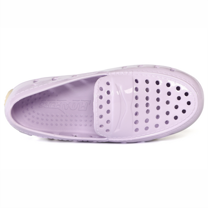 Kids Prodigy Dusty Pink Lilac Patent Loafers