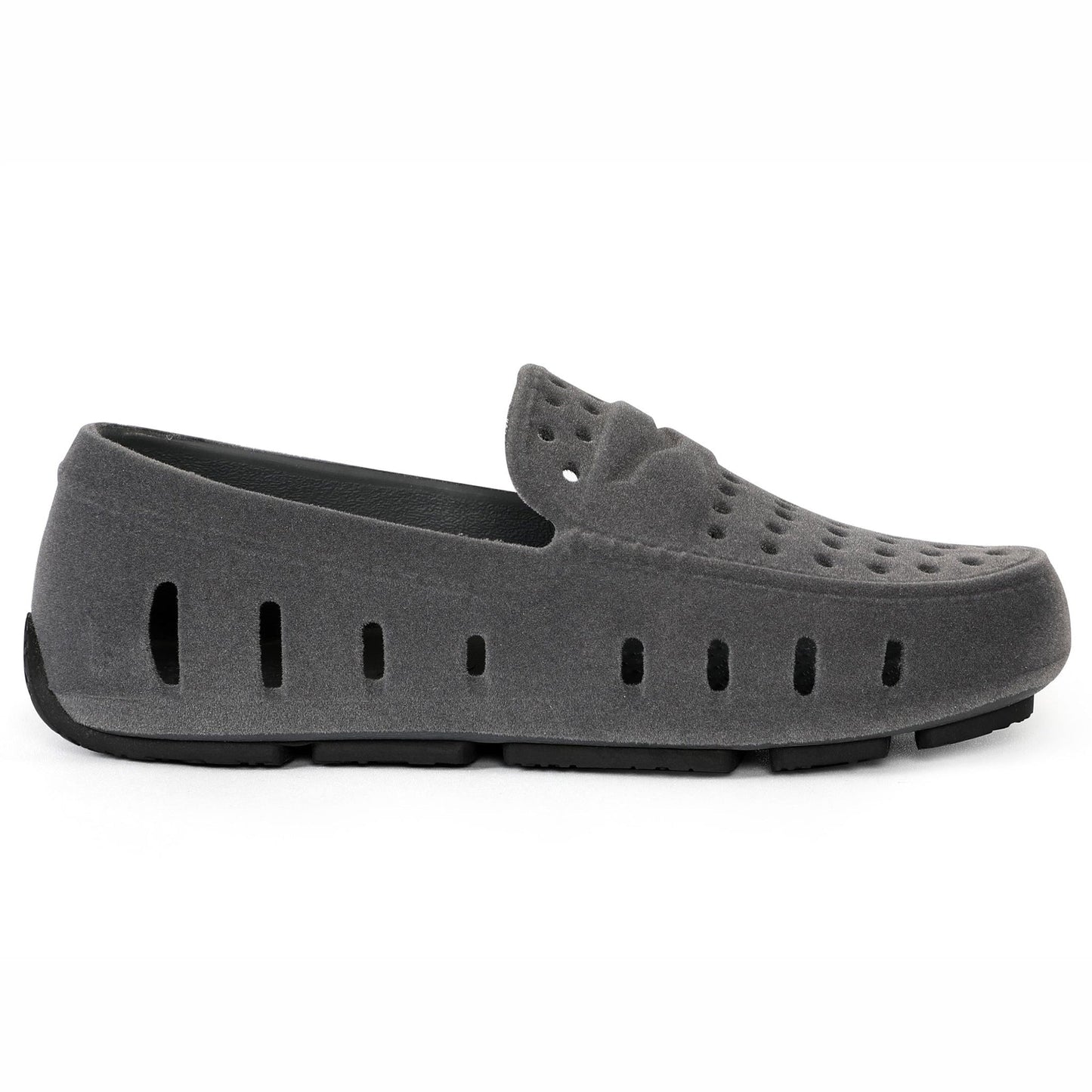 Kids Prodigy Slate Grey Black Loafers