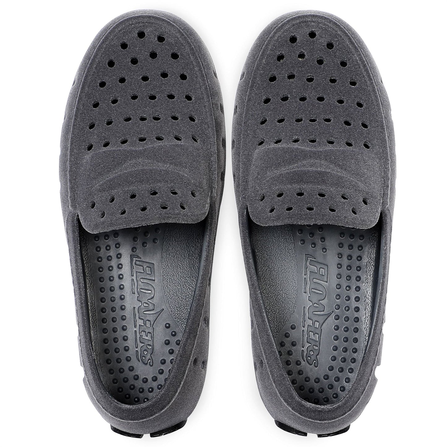 Kids Prodigy Slate Grey Black Loafers
