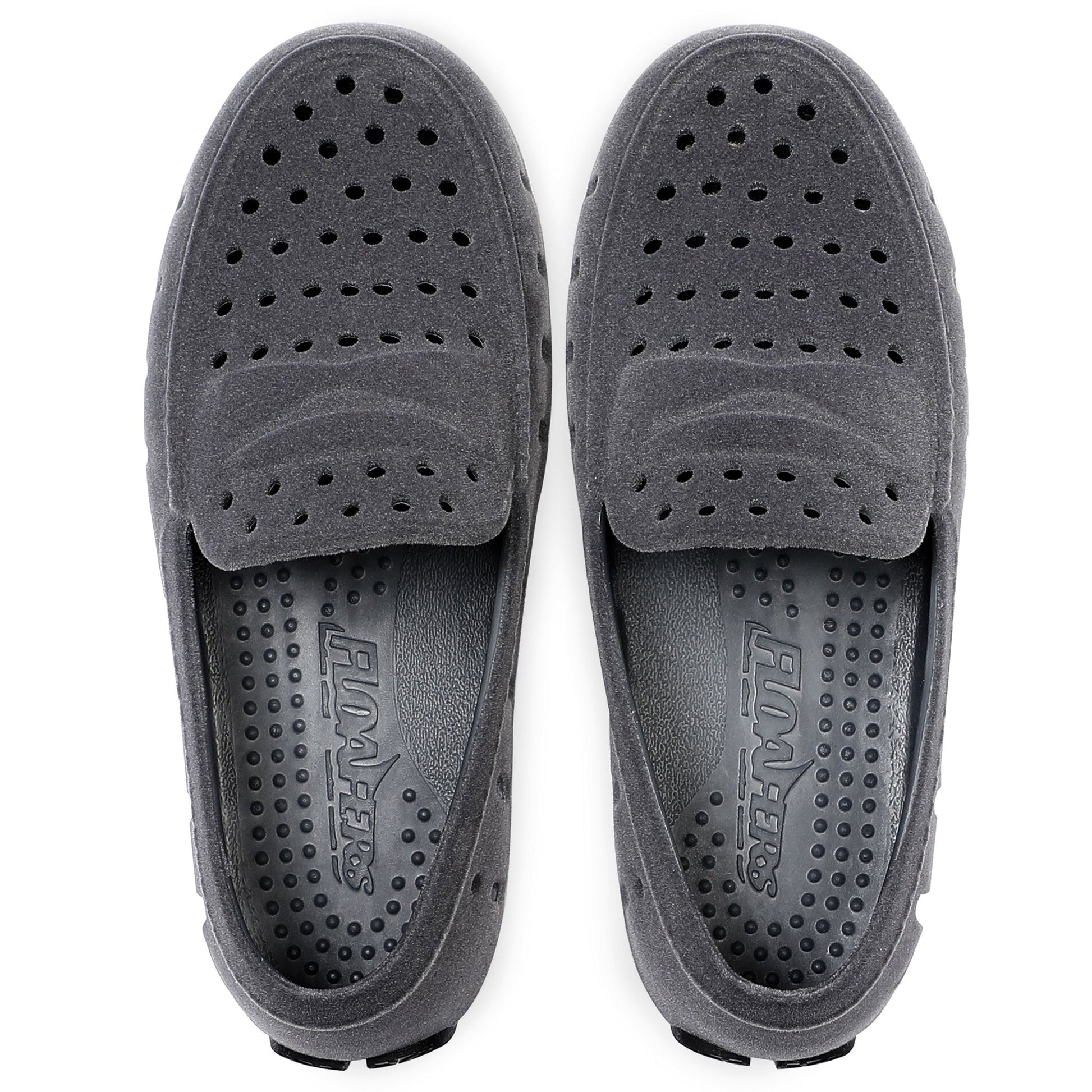 Kids Prodigy Slate Grey Black Loafers