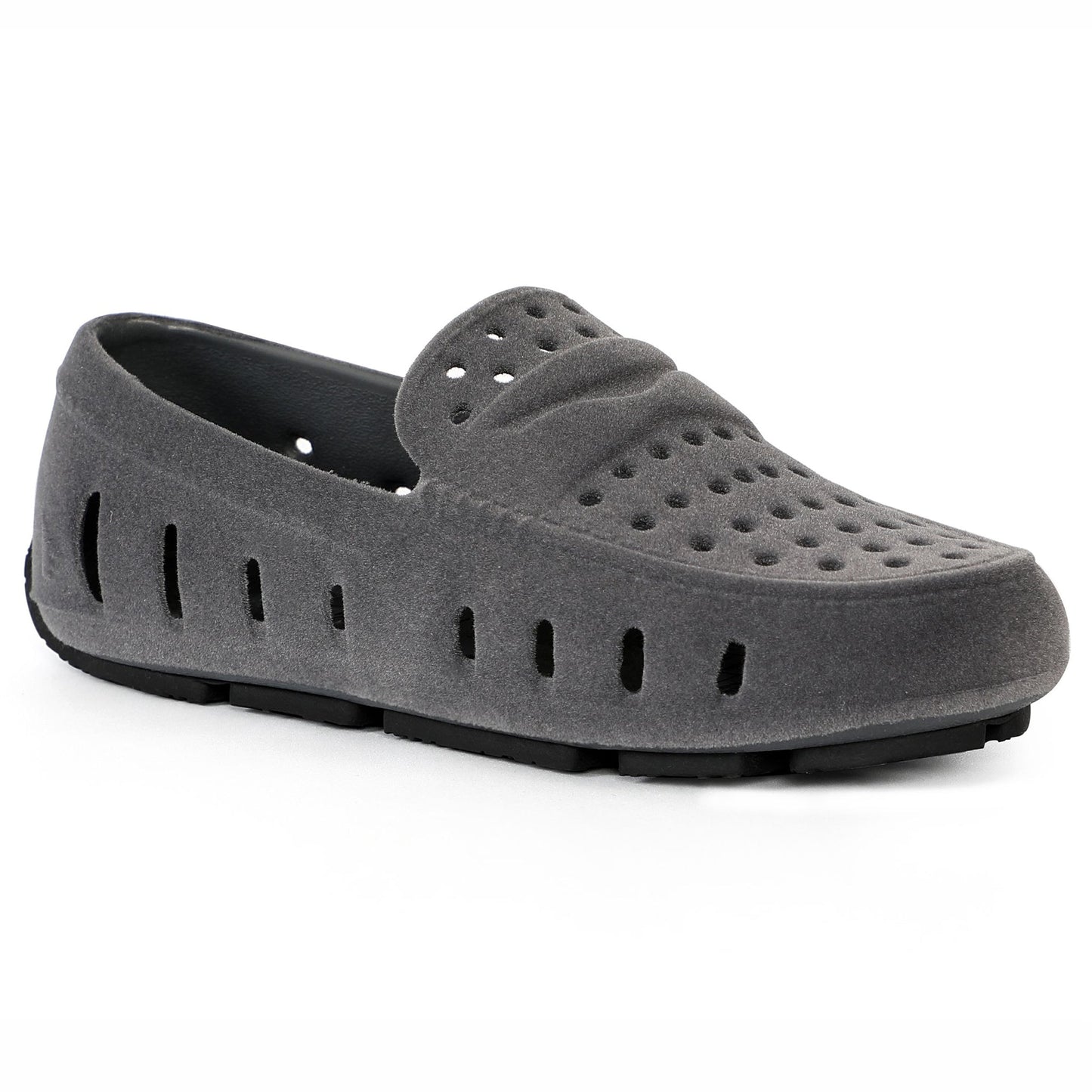 Kids Prodigy Slate Grey Black Loafers