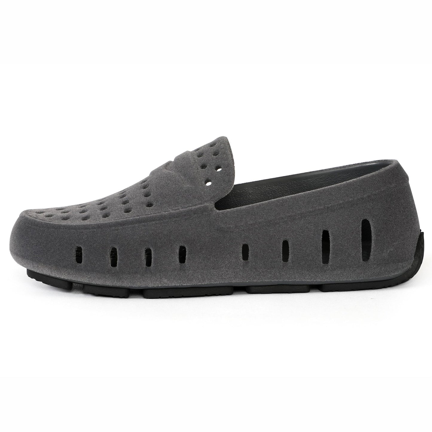 Kids Prodigy Slate Grey Black Loafers
