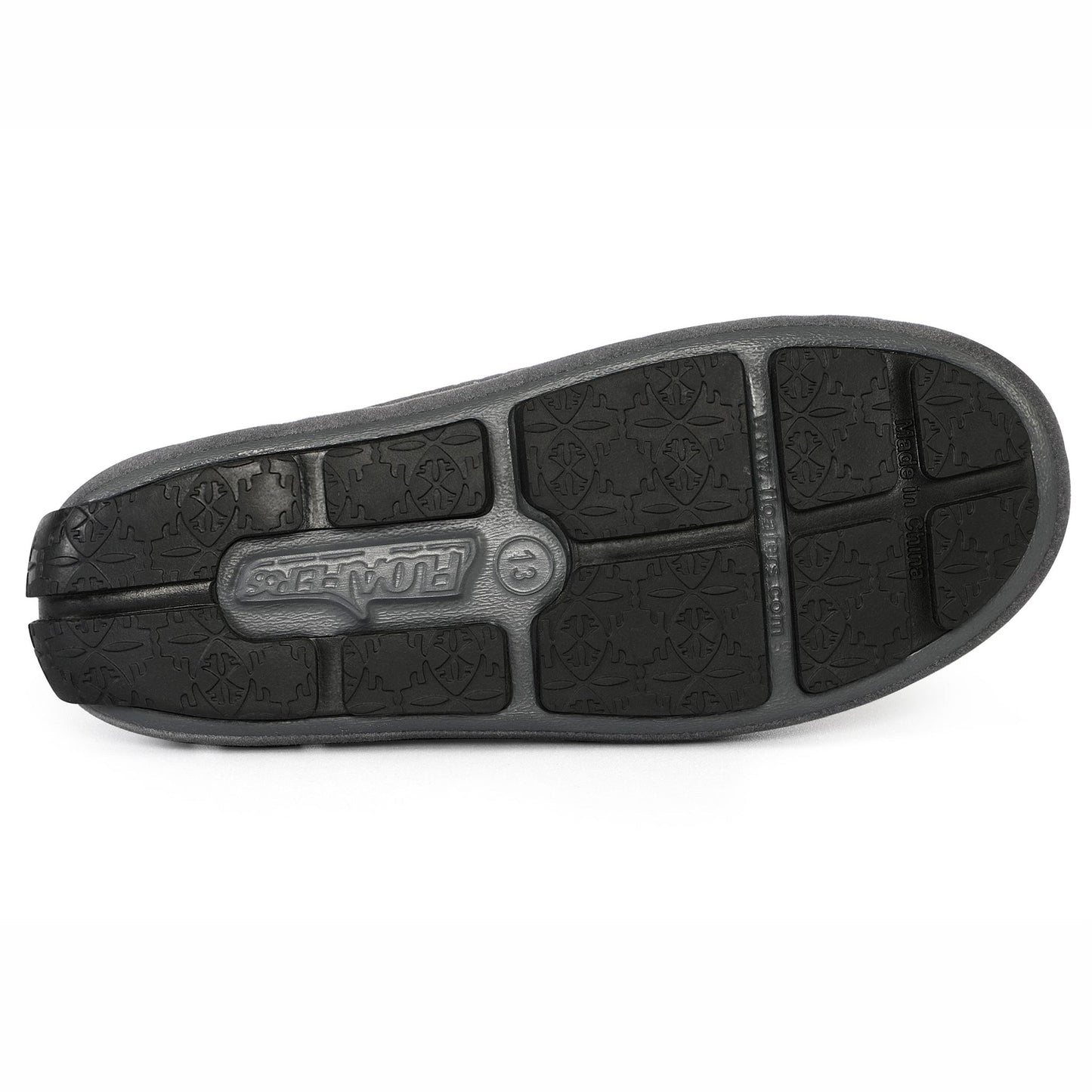 Kids Prodigy Slate Grey Black Loafers