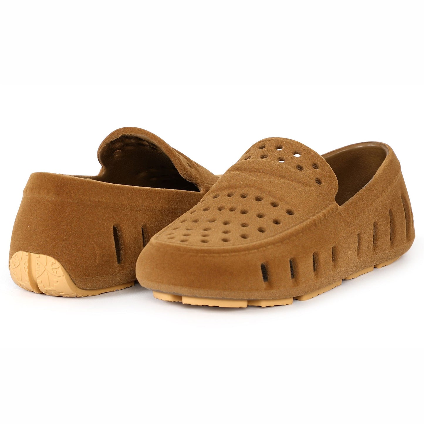Kids Prodigy Dark Mocha Tan Suede Loafers