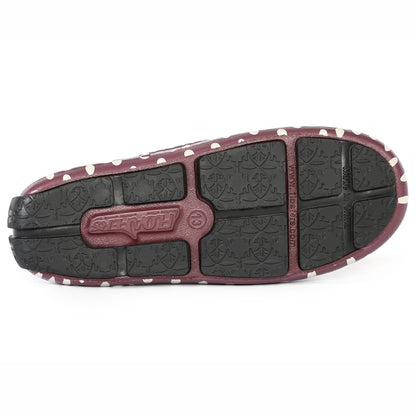 BURGUNDY/BLACK DOTS PRODIGY PRINT - FINAL SALE