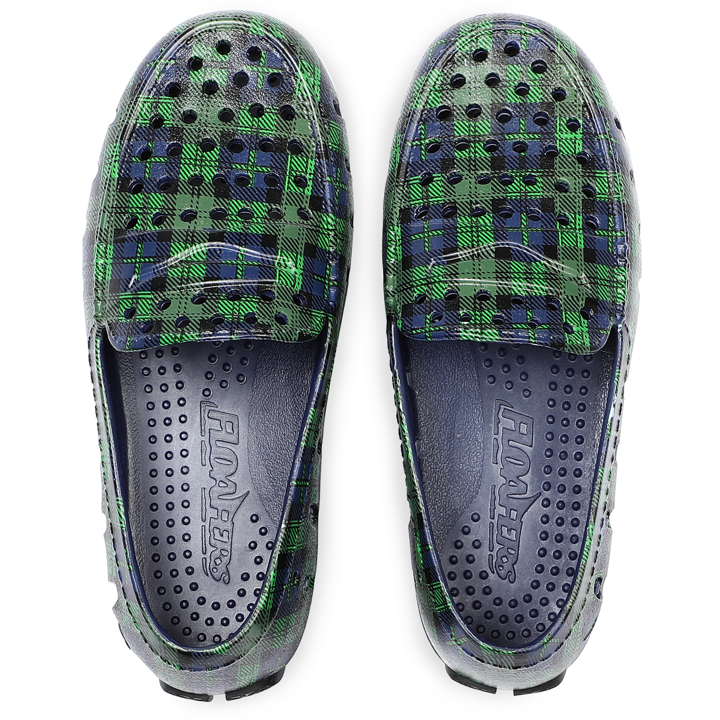 NAVY MULTI/BLACK PLAID PRODIGY PRINT - FINAL SALE