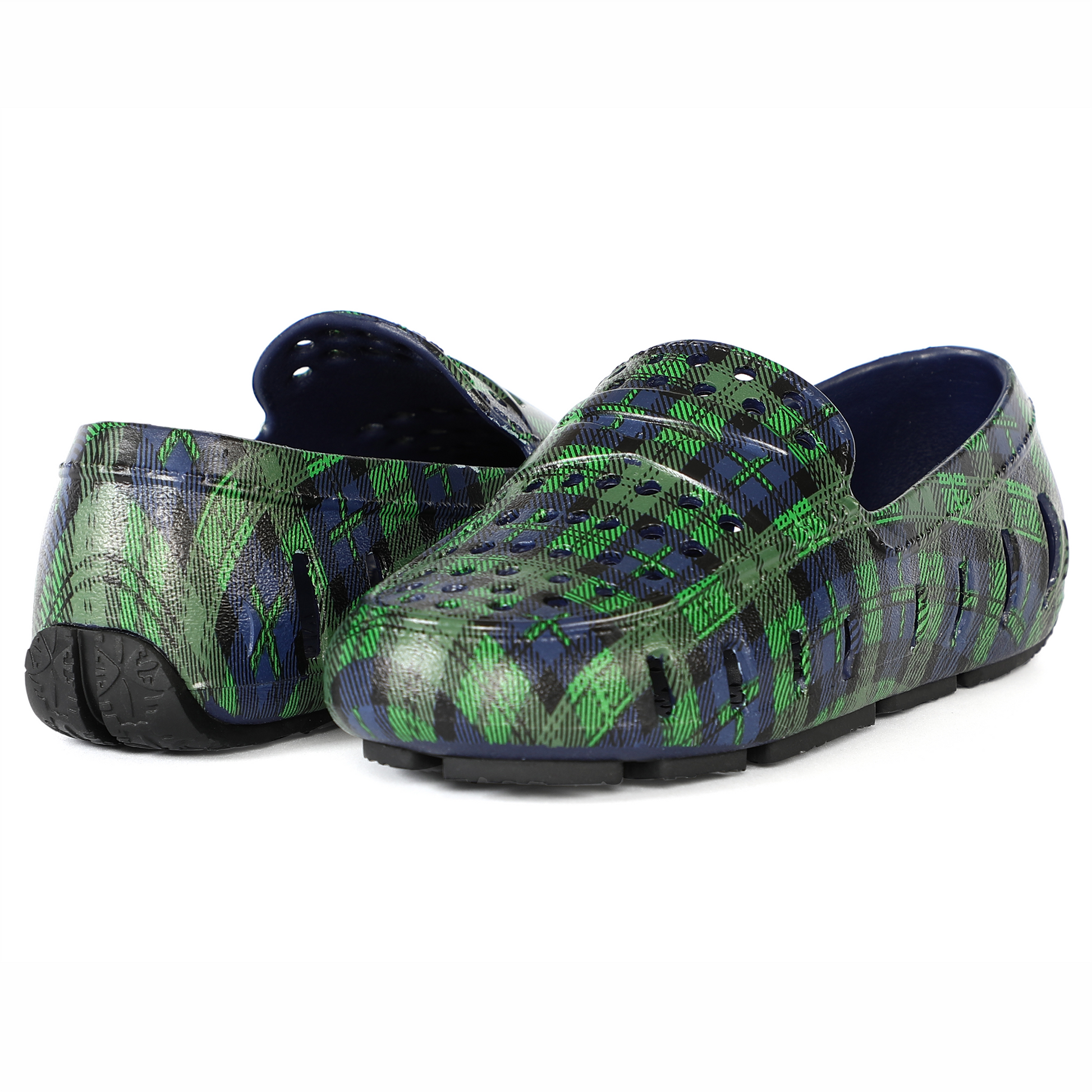 NAVY MULTI/BLACK PLAID PRODIGY PRINT - FINAL SALE
