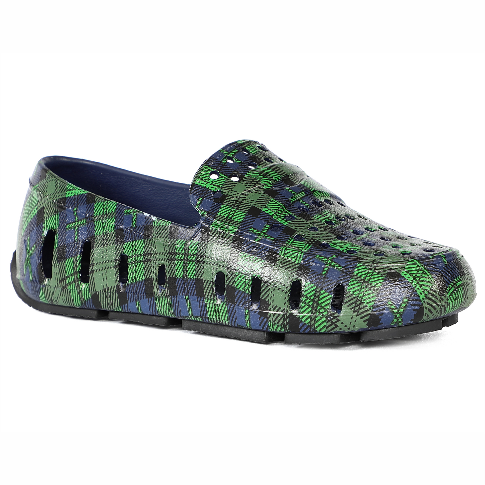 NAVY MULTI/BLACK PLAID PRODIGY PRINT - FINAL SALE