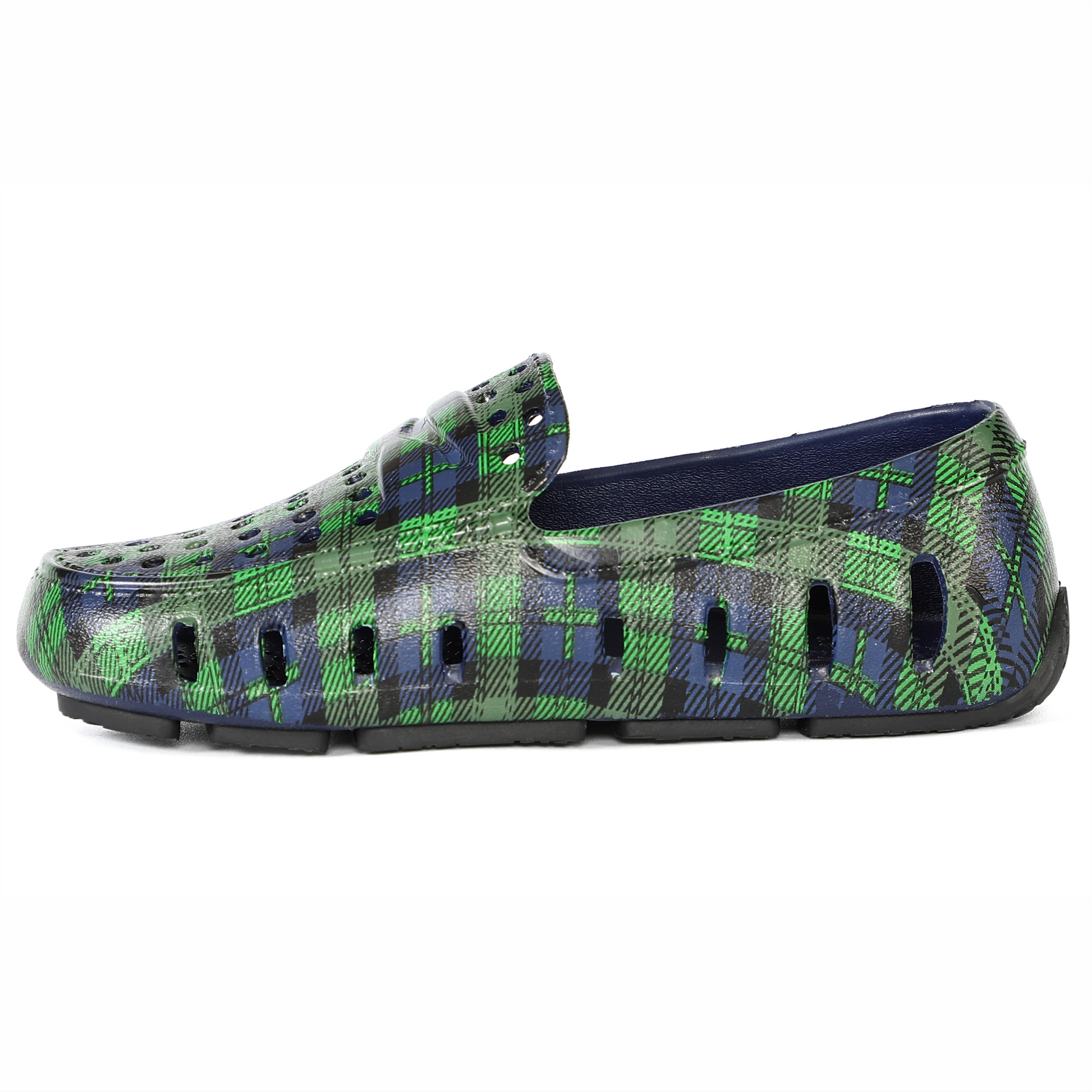 NAVY MULTI/BLACK PLAID PRODIGY PRINT - FINAL SALE