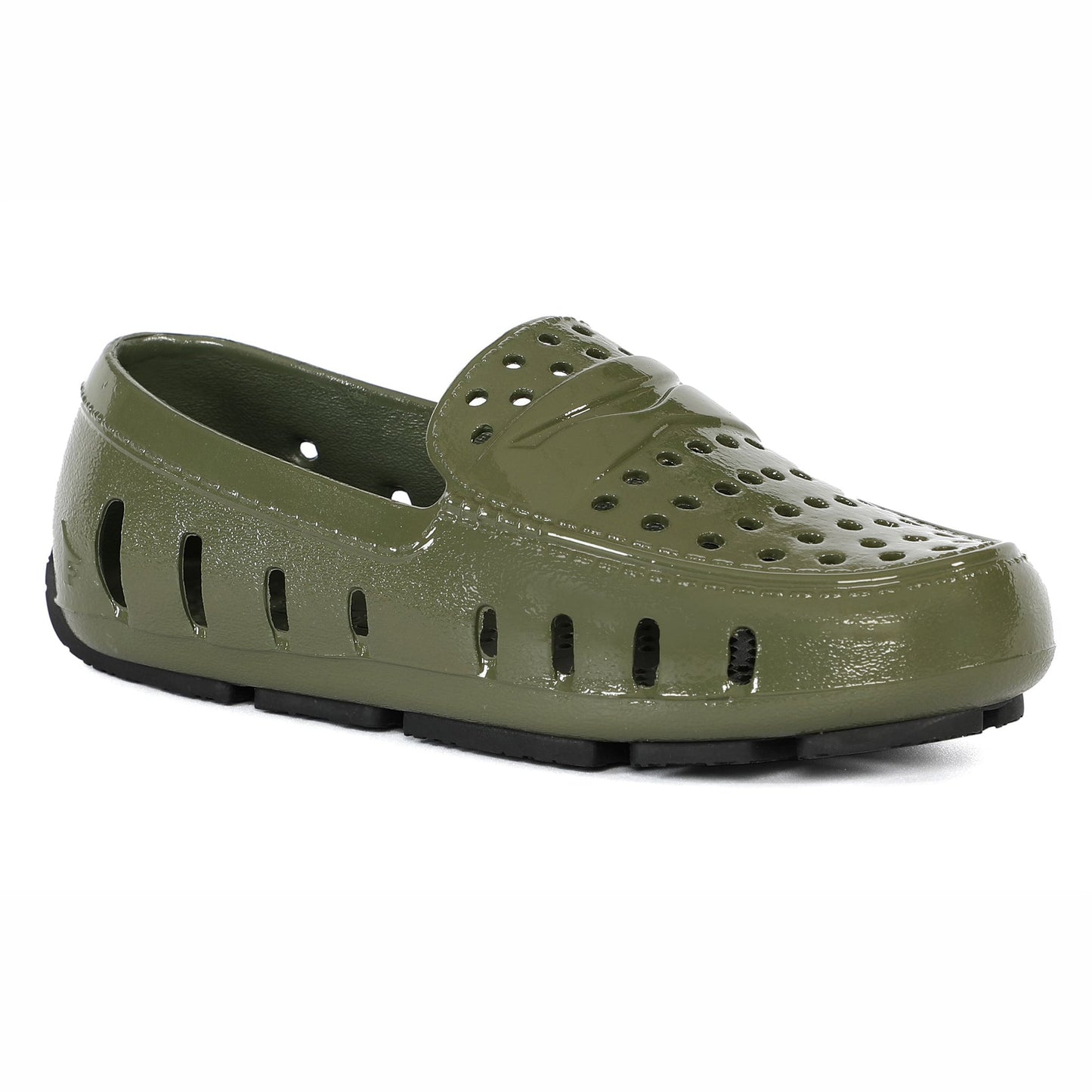 Kid’s Prodigy Driver Foam Shoe | Patent Cypress/Black