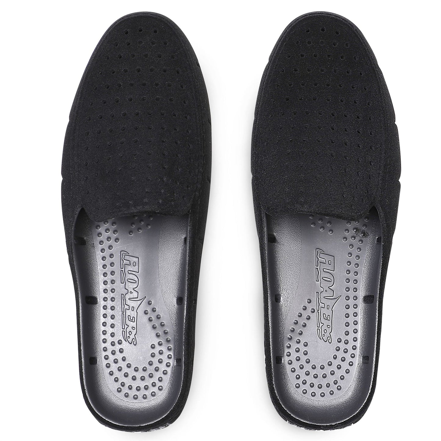Men’s Sunset Slide 3.0 Foam Shoe | Black Vegan Suede