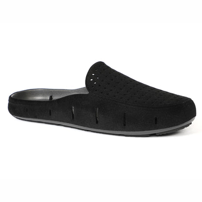 Men’s Sunset Slide 3.0 Foam Shoe | Black Vegan Suede