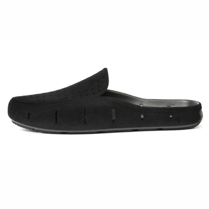 Men’s Sunset Slide 3.0 Foam Shoe | Black Vegan Suede
