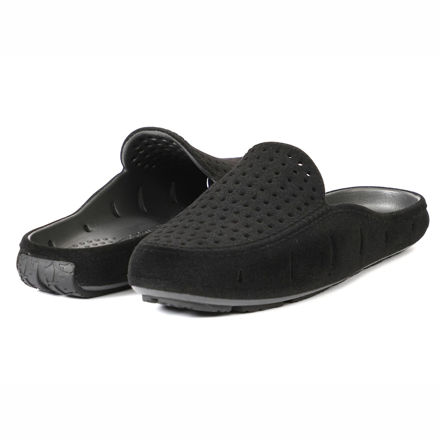 Women’s Sunset Slide 3.0 Foam Shoe | Black Vegan Suede