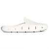 bright white/harbor mist gray womens sunset slide