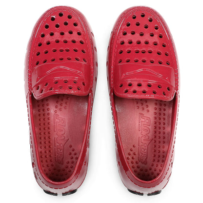 Kid’s Prodigy Driver Foam Shoe | Patent Red/Black