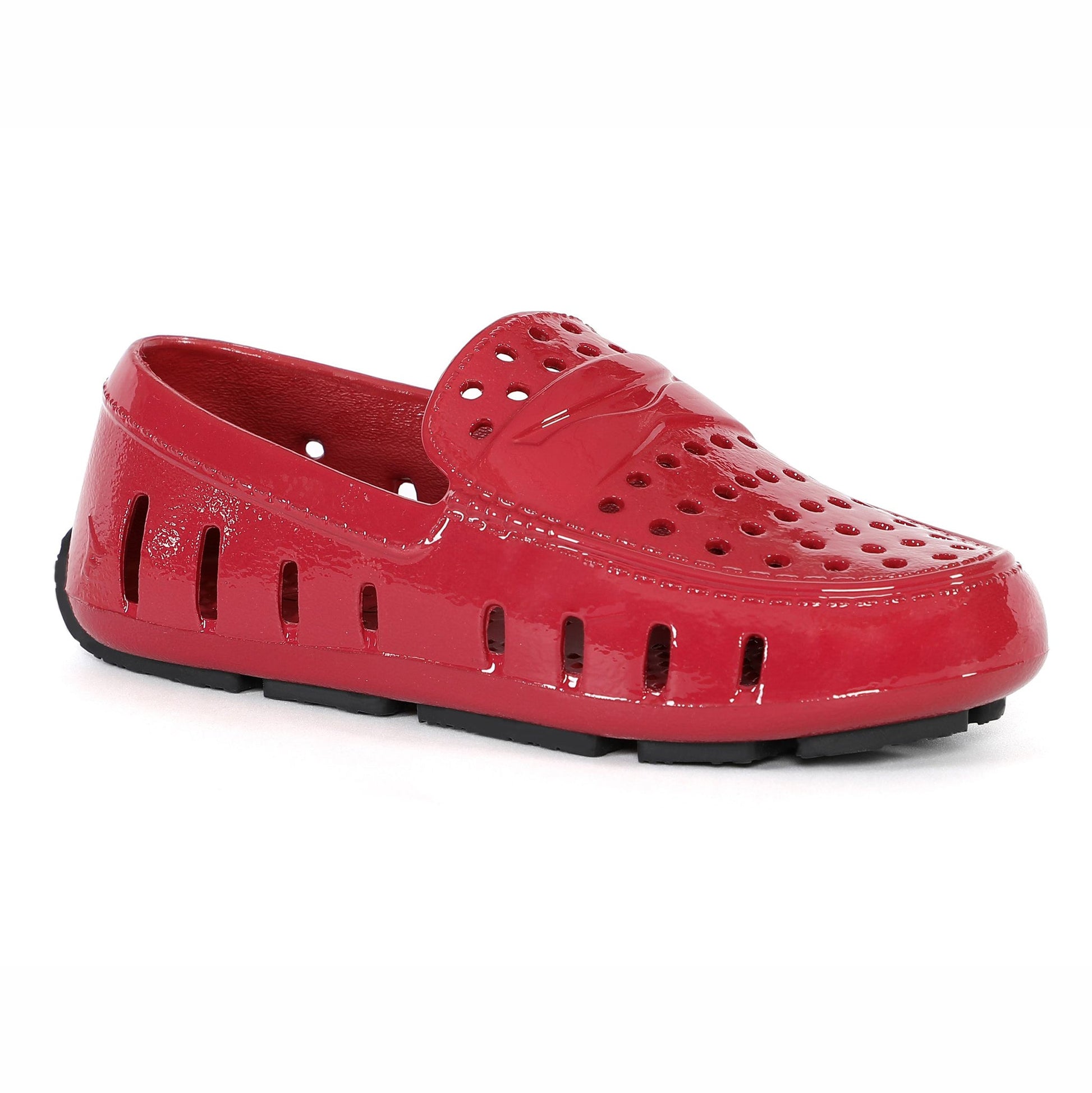 Kid’s Prodigy Driver Foam Shoe | Patent Red/Black