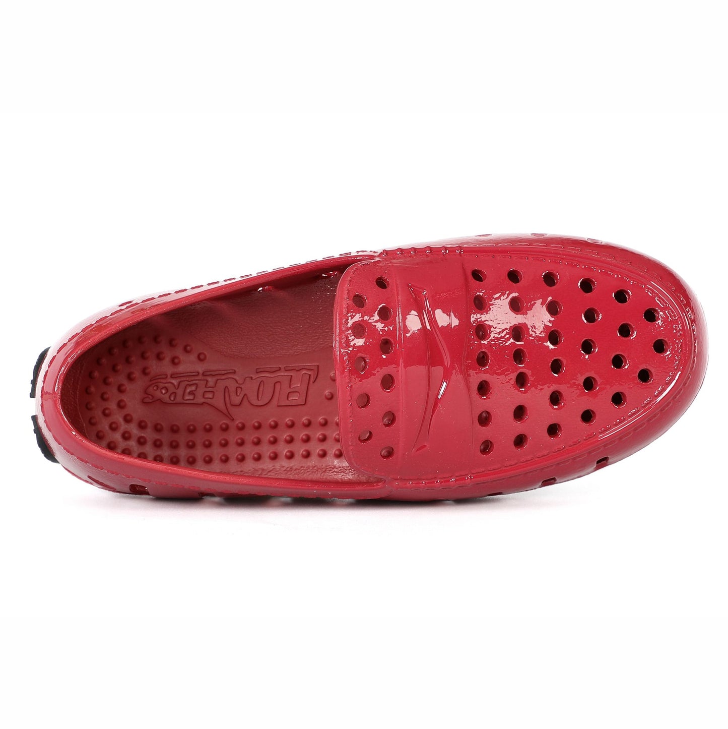Kid’s Prodigy Driver Foam Shoe | Patent Red/Black