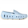 kids prodigy alaskan blue putty patent loafers