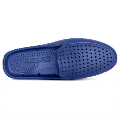NAVY PEONY/BRIGHT WHITE MENS SUNSET SLIDE