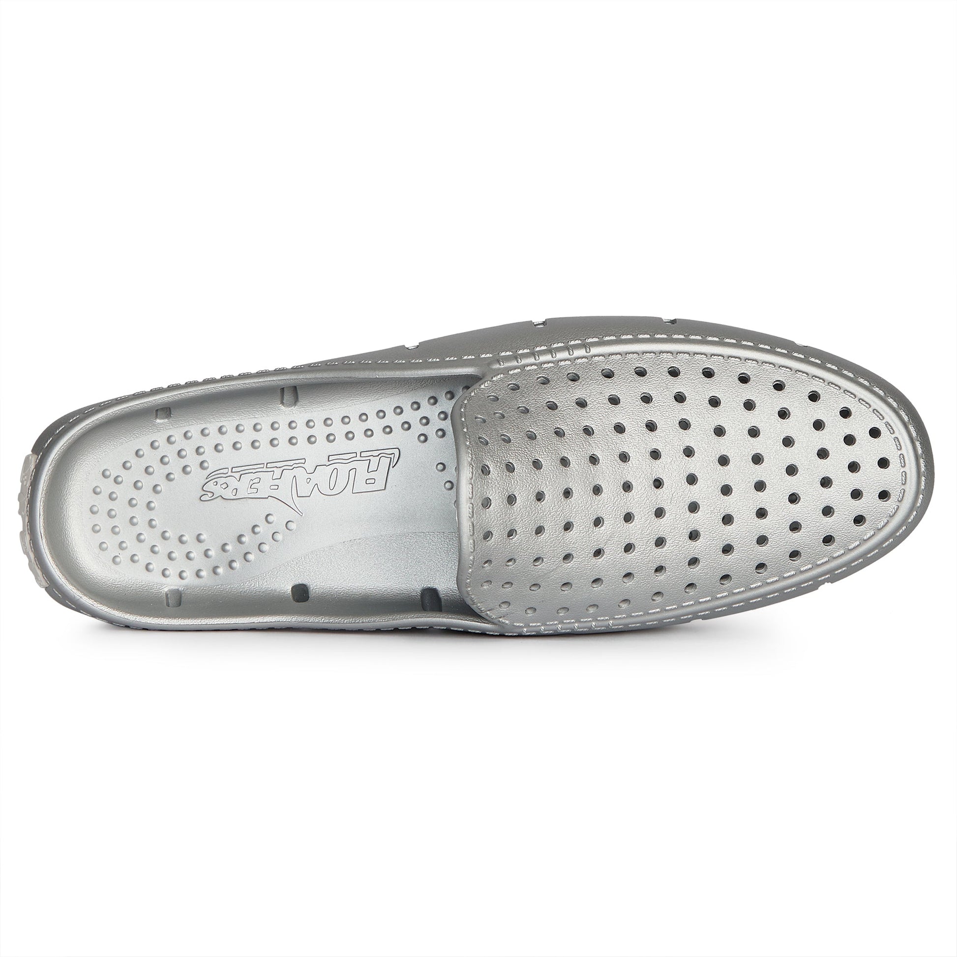 Men’s Sunset Slide Foam Shoe | Silver Metallic/Bright White
